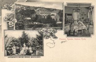 Veli Losinj Pension Renata, Helene, Rudy, garden partie, dining room (EK)