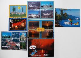 1950-1980 Balaton tétel: Útikalauz könyv, térképek, képeslapok, stb