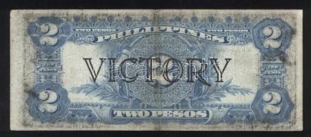 Fülöp-szigetek/VICTORY kiadás 1944. 2P T:III
Philippines/VICTORY issue 1944. 2 Pesos C:F
