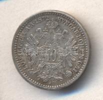 Ausztria 1872. 10Kr Ag T:2,2-
Austria 1872. 10 Kreutzer Ag C:XF,VF