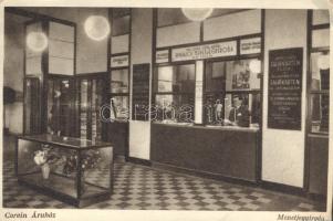 Budapest VII. Corvin Áruház, menetjegyiroda (EK)