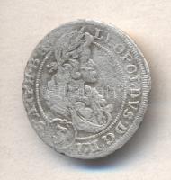 Ausztria 1697M.M.W. 3Kr Ag "I.Lipót" T:3 Austria 1697M.M.W. 3 Kreuzer Ag "Leopold I" C:F