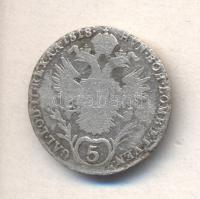 Ausztria 1818A 5Kr Ag "I. Ferenc" T:3
Austria 1818A 5 Kreuzer Ag "Franz I" C:F