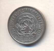 Oroszország/Orosz Szovjet Szövetségi Szocialista Köztársaság  1923. 20k Ag T:2- Russia/Russian Socialist Federated Soviet Republic 1923. 20 kopeks Ag C:VF