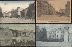 10 db háború előtti magyar városképes lap