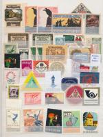 1914-2006 40 db régi és modern magyar levélzáró