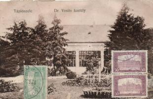 Tápiószele Dr. Vosits kastély (wet damage)