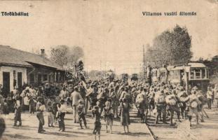 Törökbálint villamos vasúti állomás (fa)