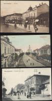 Sátoraljaújhely - 3 db képeslap az 1910-es évekből