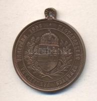 Scheid G. A. (ezüstáru és éremgyár) 1896. "Árpád Apánk Ne Féltsd Ősi Nemzeted / Magyarország Ez...