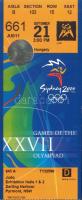 2000 Belépő a sydney-i olimpiai játékok cselgáncsversenyére