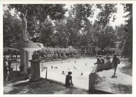 cca 1940 Csillaghegyi strandfürdő, 13x18cm