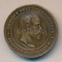 Ausztria 1889. Rudolf koronaherceg temetési zseton Cu (25mm) T:2 Austria 1889. Rudolf, Crown Prince of Austria funeral Cu jeton (25mm) C:XF