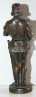 Szent Imre herceg, bronzírózott fém, m:13 cm