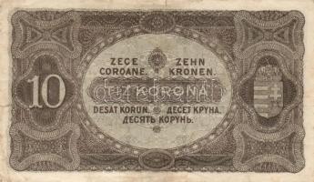 1920. 10K (2x) színváltozatok T:III + 1920. 20K T:III + 1920. 100K "Orell Füssli Zürich" T...