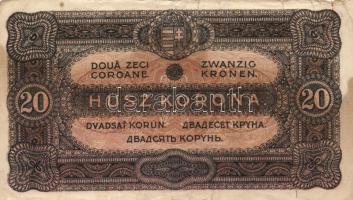 1920. 10K (2x) színváltozatok T:III + 1920. 20K T:III + 1920. 100K "Orell Füssli Zürich" T...