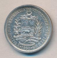 Venezuela 1960. 1B Ag T:2
Venezuela 1960. 1 Bolivar Ag C:XF