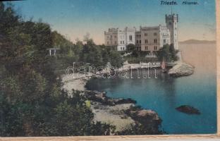 Házi készítésű Trieszt leporello füzet 7 db lappal