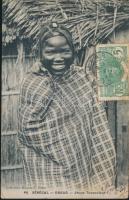 African folklore, young Toucouleur, Dakar (EK)