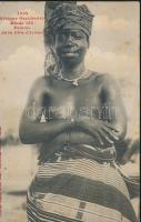 African folklore, woman from Ivory Coast (fl)