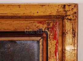 Kurucz D. István (1914-1996): Gémeskút. Olaj, farost, jelzett, keretben, 60x92cm