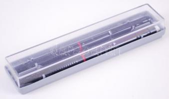 2 db Rotring műanyag ceruza és toll, műanyag tokban