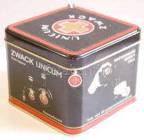 Zwack Unicum 4×0,05 l, fém díszdobozban