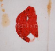 1808 Kamarási kinevezési okirat Batthyány István gróf részére. 10G benyomott szignettával, szép álla...