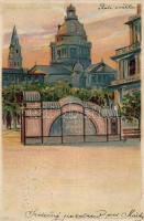 Budapest Földalatti hold to light litho