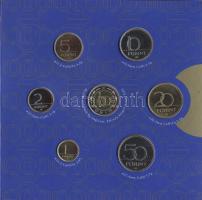 2000. "Magyarország Pénzérméi" 1Ft-100Ft 7klf db + 200Ft "Millenium", szettben T:PP Csak 3000db!