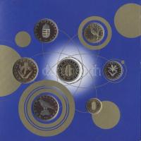 2000. "Magyarország Pénzérméi" 1Ft-100Ft 7klf db + 200Ft "Millenium", szettben T...