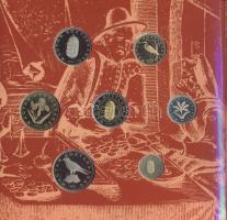 2001. 1Ft-100Ft 7klf db, szettben "Ezeréves a magyar pénzverés" T:PP Csak 3000db