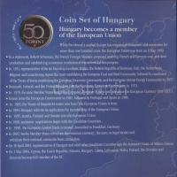 2004. 1Ft-100Ft 8klf db, szettben, benne 50Ft "Magyarország az EU tagja" T:PP Csak 7000db!