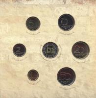 2005. 1Ft-100Ft 7klf db + 10Ft "József Attila" dísztokos szettben T:PP Csak 7000db!