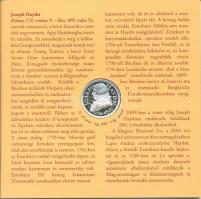 2009. 5Ft-200Ft 6klf db + "Joseph Haydn" Ag (999) emlékérem, szettben T:PP Csak 4000db!