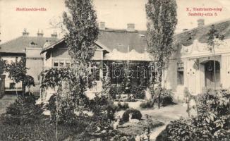 Budapest VIII. Tisztviselőtelep, Martinovics villa