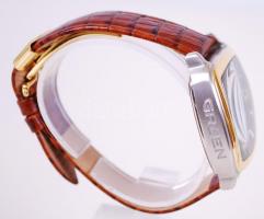 Gruen 25 köves automata svájci karóra karcmentes állapotban új bőrszíjjal, kiváló állapotban / 
Grue...