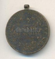 1898. "Jubileumi Emlékérem Fegyveres Erő Számára / Signum memoriae (AVSTR)" Br érem mellsz...