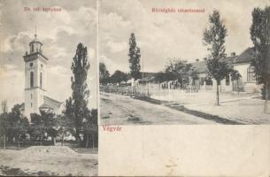 Végvár town hall, Lutheran church (EK)