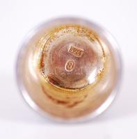 Ezüst (Ag) gyűszű 925-ös tisztaságjelzéssel / 
Silver thimble of 925 fineness, br: 4,2gr