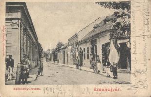 Érsekújvár Széchenyi street, Shop of Jónás Groszman (wet damage)