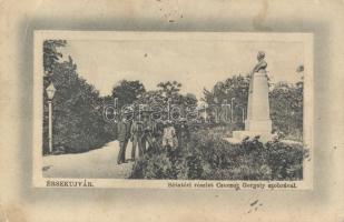 Érsekújvár Statue of Czuczor Gergely (b)