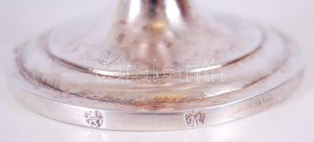 cca 1850 Antik ezüst (Ag) fűszertartó 13 latos nagyváradi jelzéssel és mesterjeggyel / 
Antique silv...