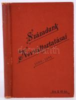 Századunk névváltoztatásai. Helytartósági és miniszteri engedéllyel megváltoztatott nevek gyűjteménye 1800-1893. Eredeti okmányok alapján összeállította a Magyar Heraldikai és Genealógiai Társaság egyik igazgató-választmányi tagja. Bp., 1895. Hornyánszky. 253p. Kiadói egészvászon kötésben. Ex librissel.