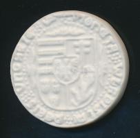 A legrégibb magyar tallér II. Ulászló pénze 1499-ből porcelán emlékpénz eredeti dobozban T:1