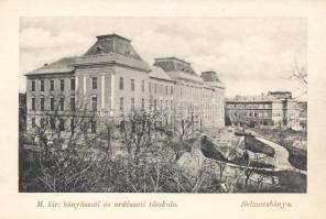 Selmecbánya, Mining and forestry college (cut)