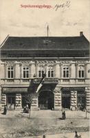 Sepsiszentgyörgy bank, the shop of Deák & Ferenc