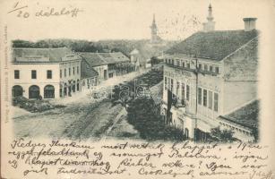 Csák Serbian street, Hotel National, bank (EK)