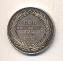 Franciaország ~1900. "Közoktatási Minisztérium / Középiskolák Közigazgatási Hivatala" Ag e...