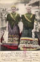 Hungarian folklore, matyó bride costume